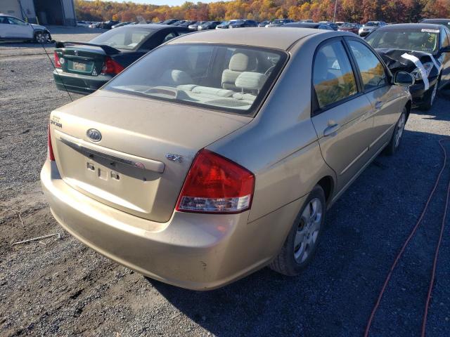 Photo 4 from auction – 2009 KIA SPECTRA EX with VIN KNAFE222795653475