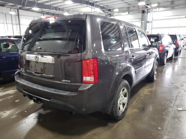 Photo 4 from auction – 2012 HONDA PILOT LX with VIN 5FNYF4H22CB068420