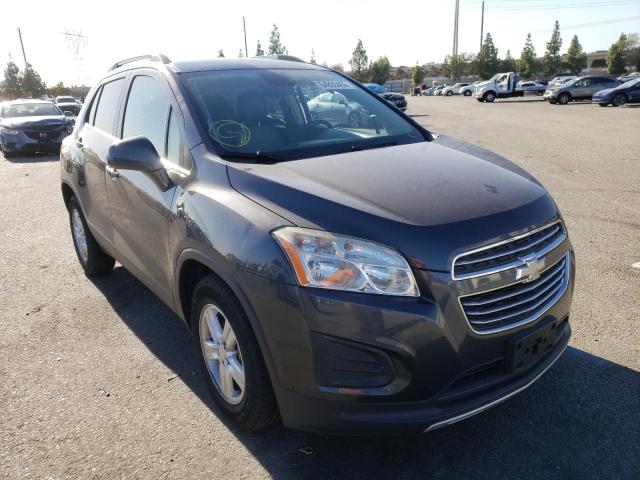 CHEVROLET TRAX 1LT 2016 с VIN 3GNCJLSB5GL117104 - Фото с аукциона