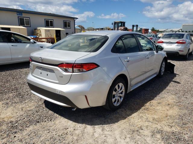 Photo 4 from auction – 2022 TOYOTA COROLLA LE with VIN JTDEPMAE2N3033719