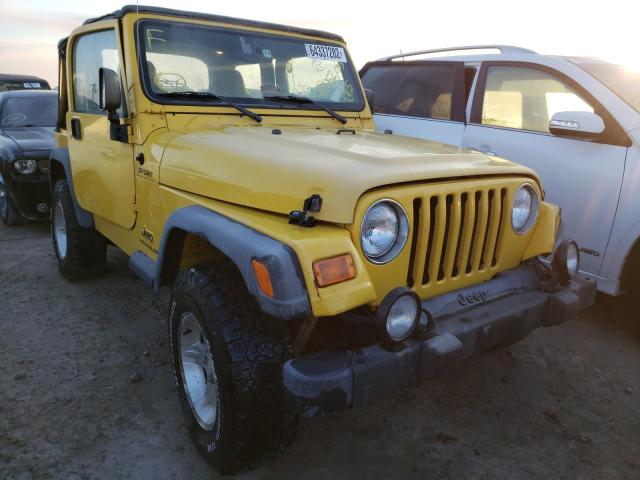 JEEP WRANGLER / 2004 with VIN 1J4FA49S74P758363 - Photo from auction