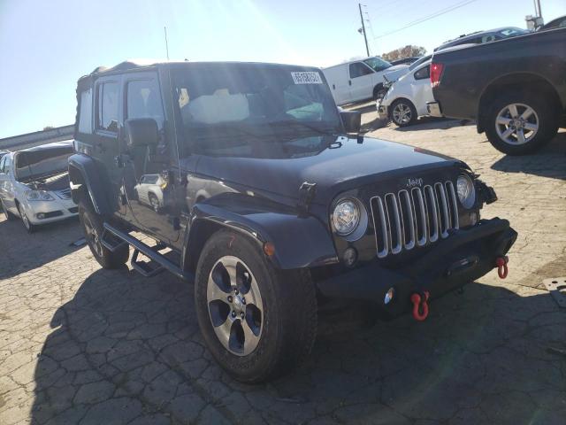 JEEP WRANGLER U 2017 with VIN 1C4BJWEG0HL579001 - Photo from auction