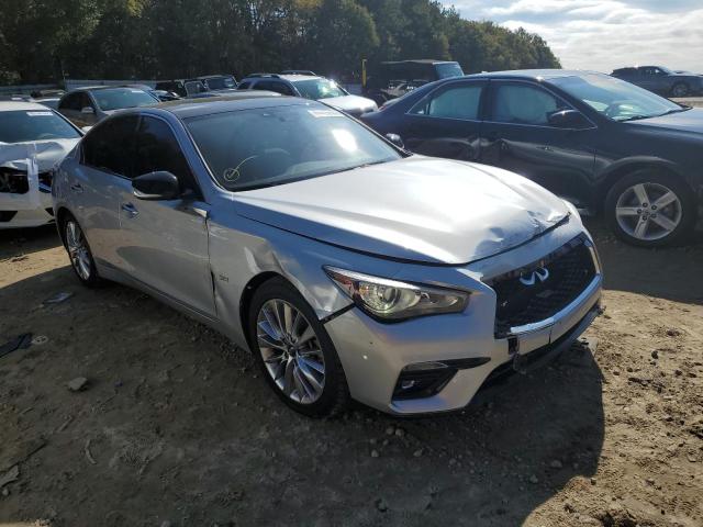 INFINITI Q50 LUXE 2019 with VIN JN1EV7AP1KM519228 - Photo from auction