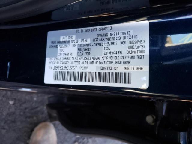 Photo 10 from auction – 2017 MAZDA CX-5 TOURI with VIN JM3KFBCL3H0122797