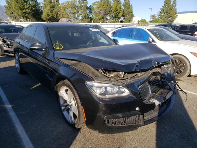 BMW 750 LI 2013 with VIN WBAYE8C55DDE22127 - Photo from auction