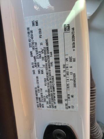 Photo 10 from auction – 2021 FORD F150 SUPER with VIN 1FTFW1E18MFC73383