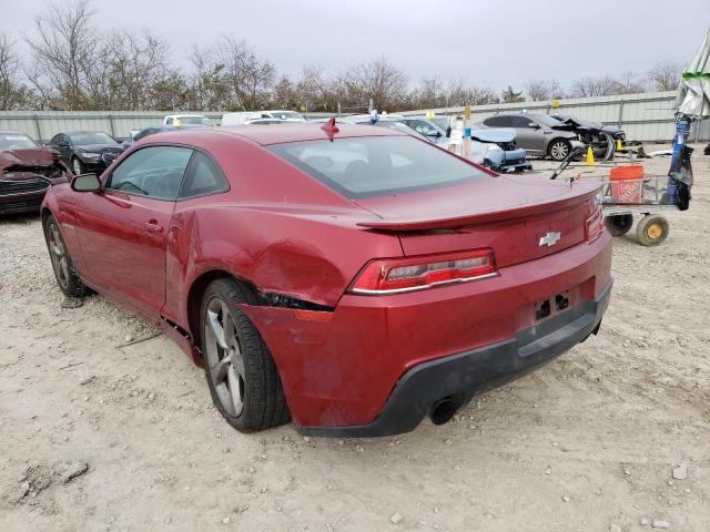 Photo 3 from auction – 2014 CHEVROLET CAMARO LT with VIN 2G1FB1E37E9157043