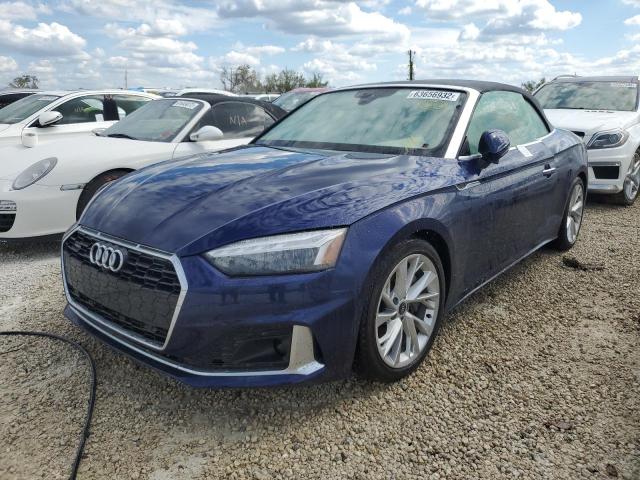 Photo 2 from auction – 2021 AUDI A5 PREMIUM with VIN WAUWAGF50MN002727