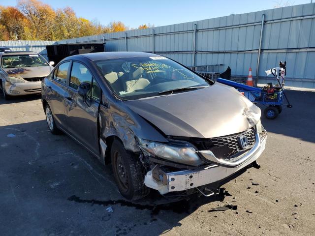 HONDA CIVIC LX 2013 with VIN 2HGFB2F58DH548320 - Photo from auction