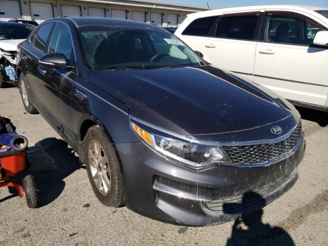 KIA OPTIMA LX 2018 with VIN KNAGT4L34J5211562 - Photo from auction