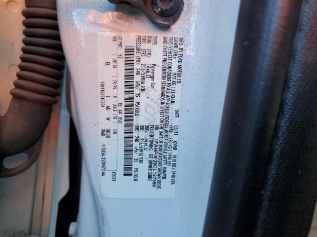 Photo 10 from auction – 2012 FORD FOCUS SE with VIN 1FAHP3F29CL127556