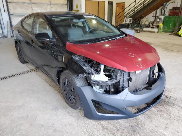 HYUNDAI ELANTRA SE 2016 with VIN KMHDH4AE3GU530165 - Photo from auction