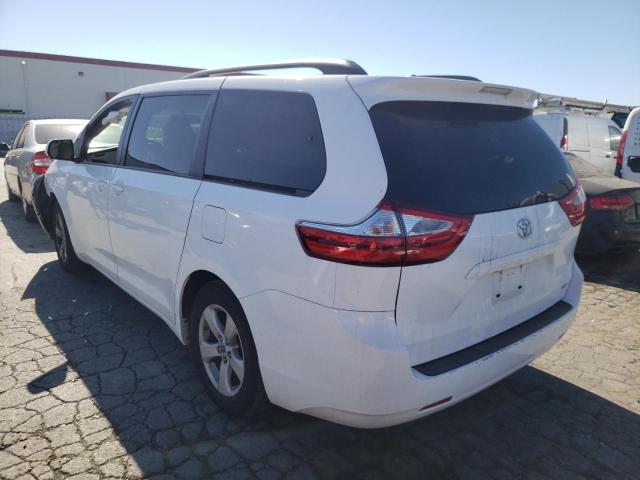 Photo 3 from auction – 2017 TOYOTA SIENNA LE with VIN 5TDKZ3DC2HS808721