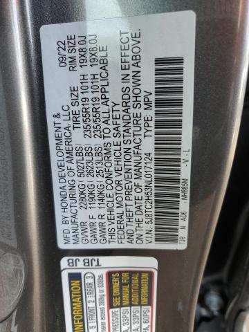 Photo 10 from auction – 2022 ACURA RDX TECHNO with VIN 5J8TC2H53NL017124