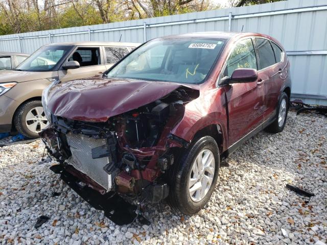 Photo 2 from auction – 2016 HONDA CR-V EX with VIN 2HKRM4H54GH719560