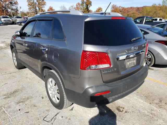 Photo 3 from auction – 2011 KIA SORENTO BA with VIN 5XYKT4A10BG025542