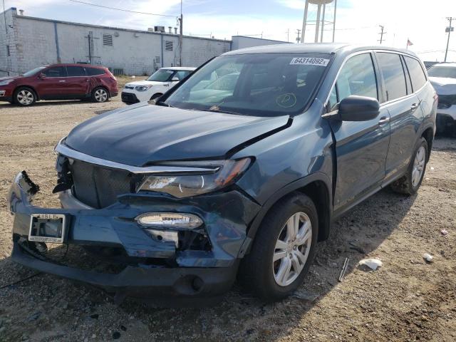 Photo 2 from auction – 2016 HONDA PILOT LX with VIN 5FNYF6H17GB006407