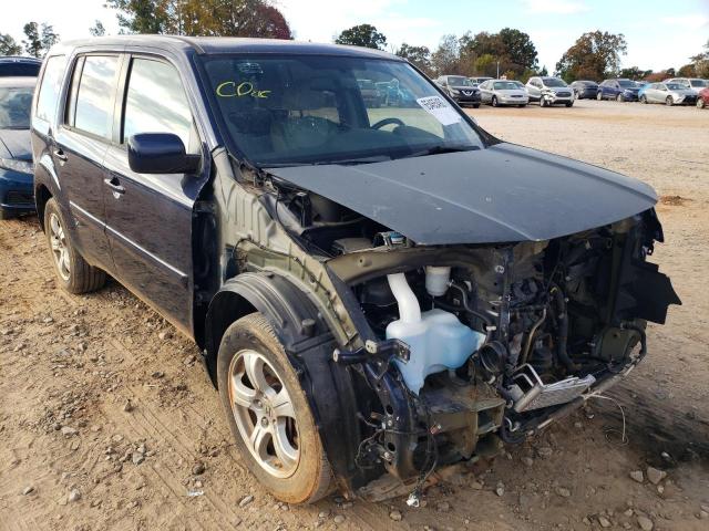 HONDA PILOT EXL 2015 with VIN 5FNYF4H53FB030001 - Photo from auction