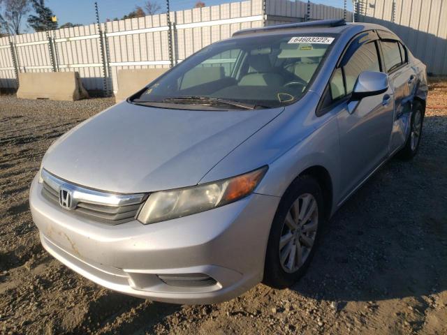 Photo 2 from auction – 2012 HONDA CIVIC EX with VIN 2HGFB2F81CH546904