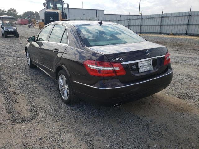 Photo 3 from auction – 2010 MERCEDES-BENZ E 350 with VIN WDDHF5GB0AA259319