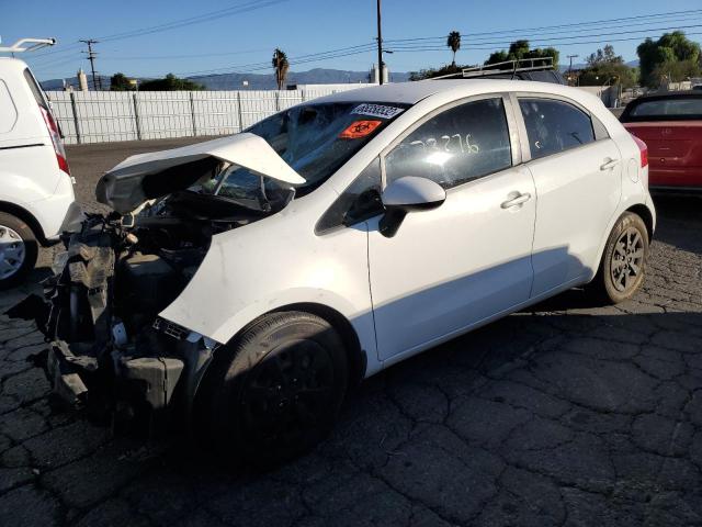 KIA RIO LX 2012 with VIN KNADM5A33C6095034 - Photo from auction
