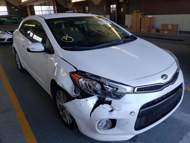 KIA FORTE EX 2014 with VIN KNAFX6A89E5236229 - Photo from auction