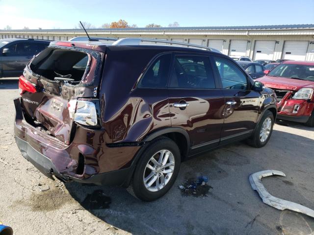 Photo 4 from auction – 2015 KIA SORENTO LX with VIN 5XYKT4A61FG647729