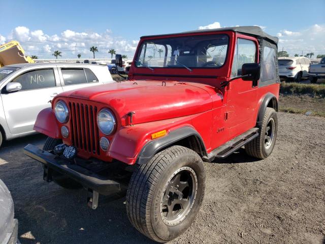 Photo 2 from auction – 1985 JEEP JEEP CJ7 with VIN 1JCCM87A7FT133875