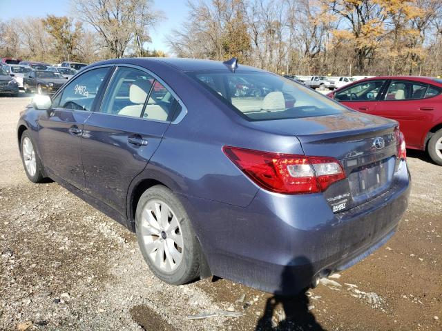 Photo 3 from auction – 2016 SUBARU LEGACY 2.5 with VIN 4S3BNBH64G3011199