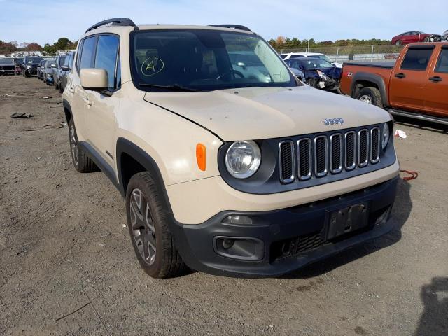 JEEP RENEGADE L 2015 with VIN ZACCJBBT1FPC01809 - Photo from auction