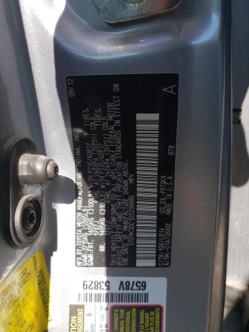 Photo 10 from auction – 2013 TOYOTA SIENNA XLE with VIN 5TDYK3DC1DS298886