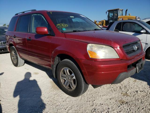 Photo 1 from auction – 2004 HONDA PILOT EXL with VIN 2HKYF18734H513454
