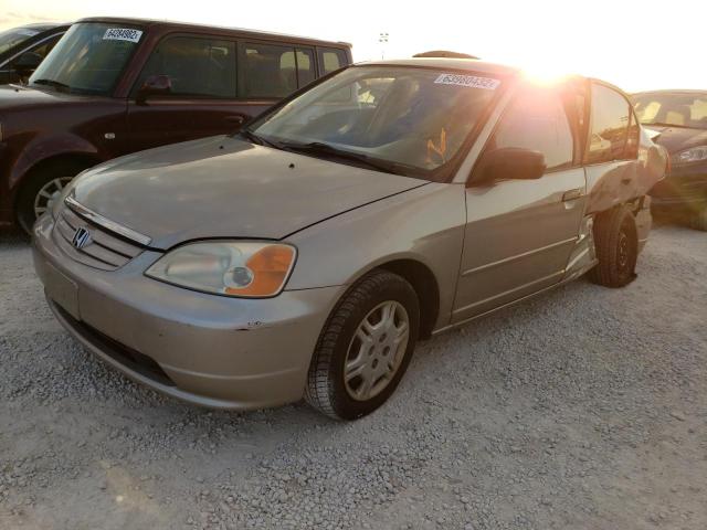Photo 2 from auction – 2001 HONDA CIVIC LX with VIN 1HGES16541L005289