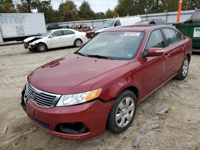 Photo 2 from auction – 2009 KIA OPTIMA LX with VIN KNAGE228995306142