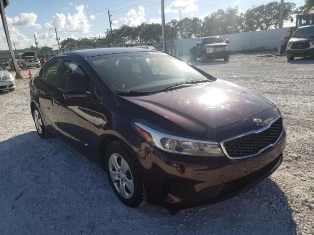 KIA FORTE LX 2017 with VIN 3KPFK4A72HE033799 - Photo from auction