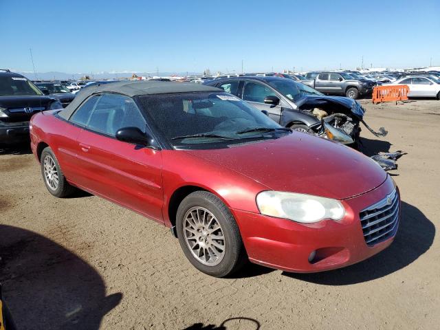 CHRYSLER SEBRING LX 2004 with VIN 1C3EL55R34N281662 - Photo from auction
