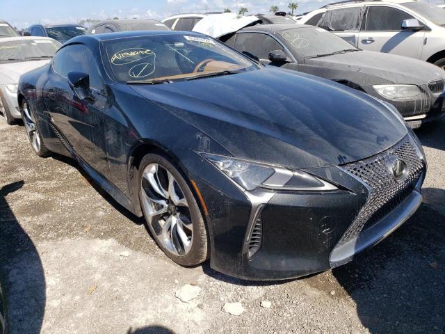 LEXUS LC 500 2018 with VIN JTHHP5AY6JA004662 - Photo from auction