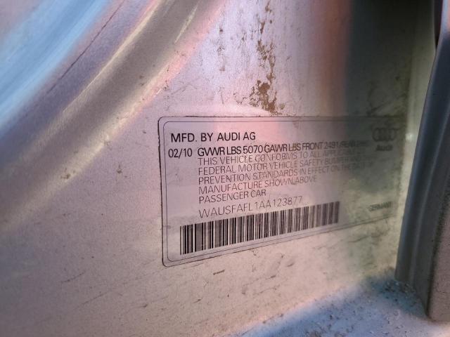 Zdjęcie 10 z aukcji – 2010 AUDI A4 PREMIUM z VIN WAUSFAFL1AA123877