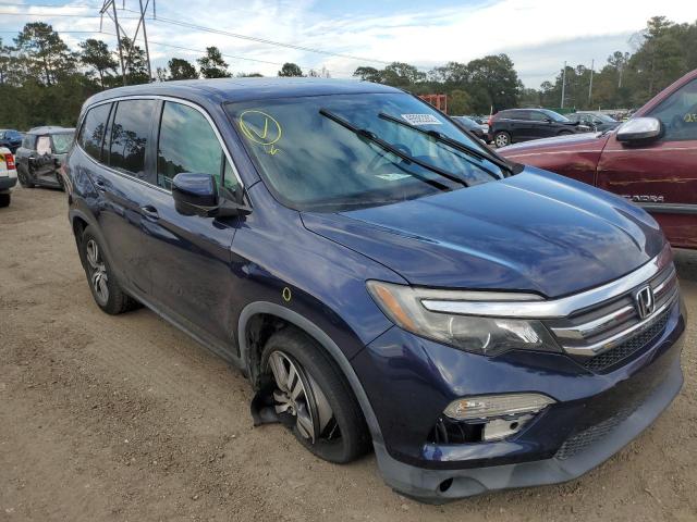 HONDA PILOT EXLN 2016 with VIN 5FNYF5H75GB059248 - Photo from auction