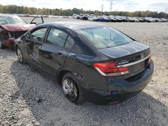 Photo 3 from auction – 2013 HONDA CIVIC LX with VIN 19XFB2E59DE056004