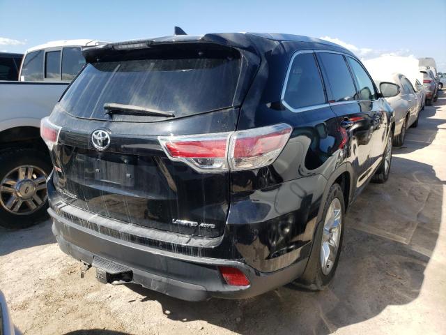 Photo 4 from auction – 2015 TOYOTA HIGHLANDER with VIN 5TDDKRFH6FS074395