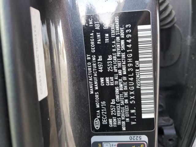 Photo 10 from auction – 2017 KIA OPTIMA EX with VIN 5XXGU4L39HG144933