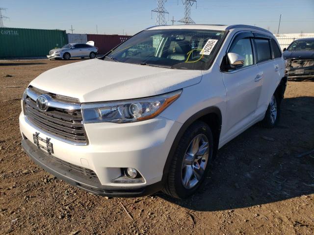 Photo 2 from auction – 2015 TOYOTA HIGHLANDER with VIN 5TDDKRFH8FS129073