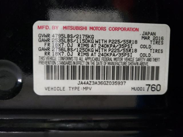 Photo 10 from auction – 2016 MITSUBISHI OUTLANDER with VIN JA4AZ3A36GZ035937