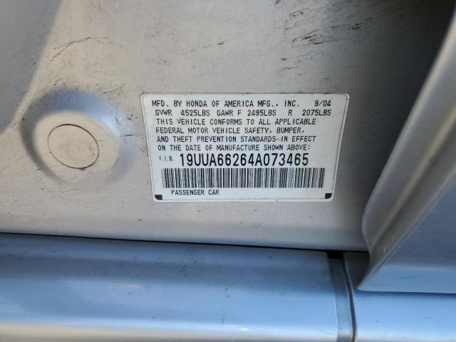 Photo 10 from auction – 2004 ACURA TL with VIN 19UUA66264A073465
