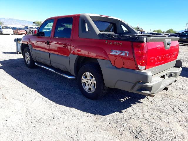 Photo 3 from auction – 2002 CHEVROLET AVALANCHE with VIN 3GNEK13T32G242900