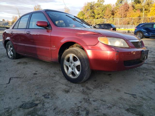 MAZDA PROTEGE DX 2002 with VIN JM1BJ225420545244 - Photo from auction