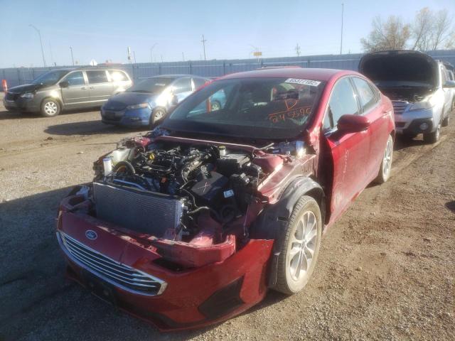 Photo 2 from auction – 2020 FORD FUSION SE with VIN 3FA6P0HD0LR245596