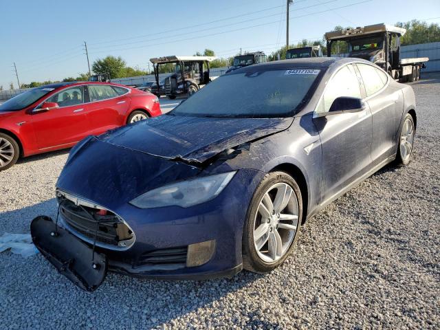 Photo 2 from auction – 2015 TESLA MODEL S 70 with VIN 5YJSA1S25FF086068