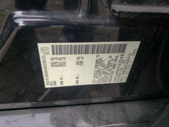 Foto 10 de la subasta – 2012 NISSAN ALTIMA con VIN 1N4AL2AP4CN533548